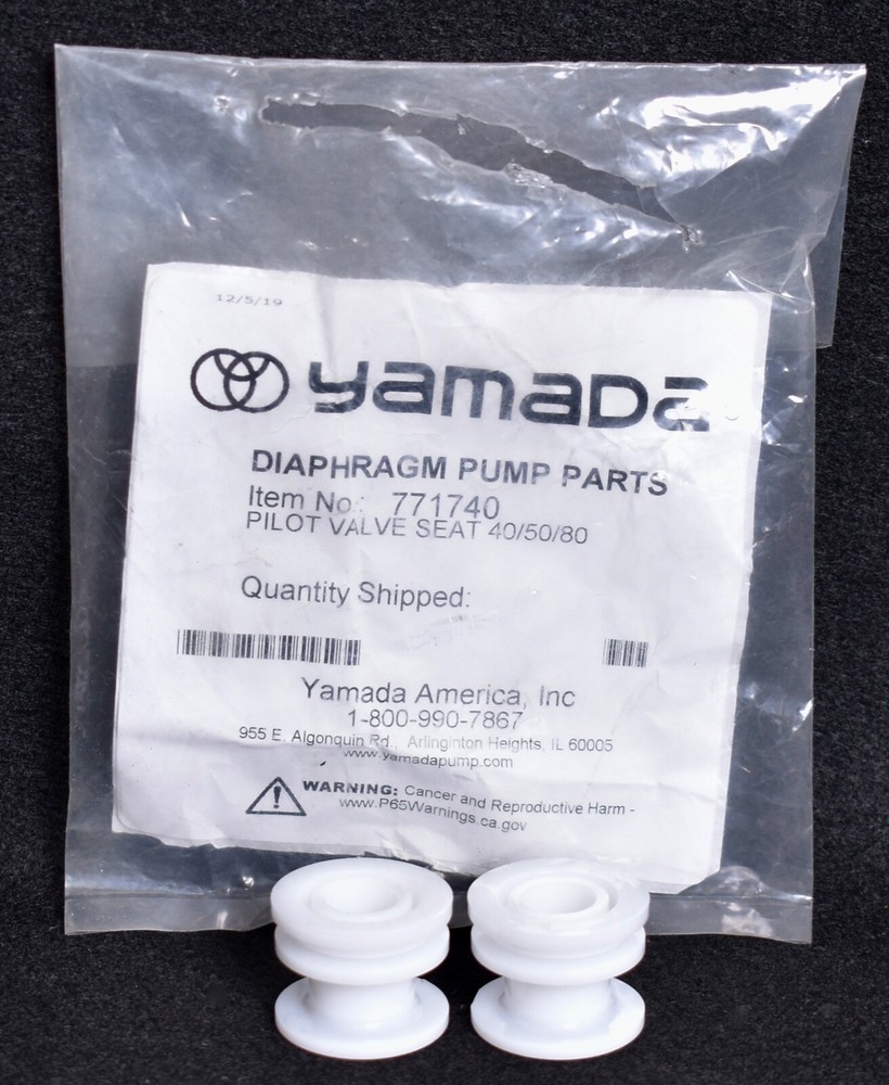 2 Count Yamada Pump Pilot Valve Seats 771740