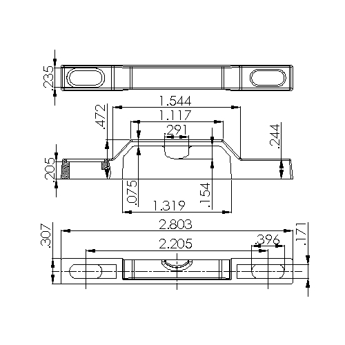 Window Sash Keeper 8420WHITE