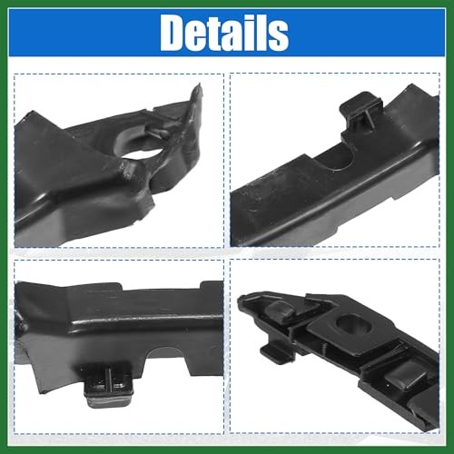 Front Left and Right Upper Bumper Cover Inner Support Bracket for Mercedes