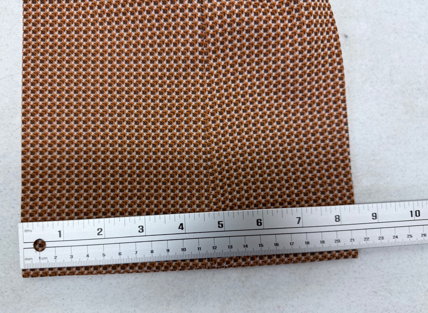 Vtg 60-70s H BAR C Ranchwear Mens 34x32 Multi Color Washable Poly Western Slacks