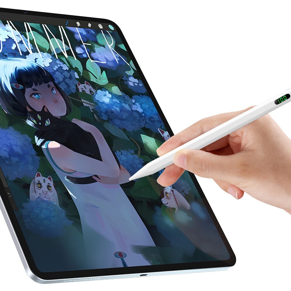 Magnetic Tablet Stylus, Universal Touch Screen Pen for iPad Android Devices