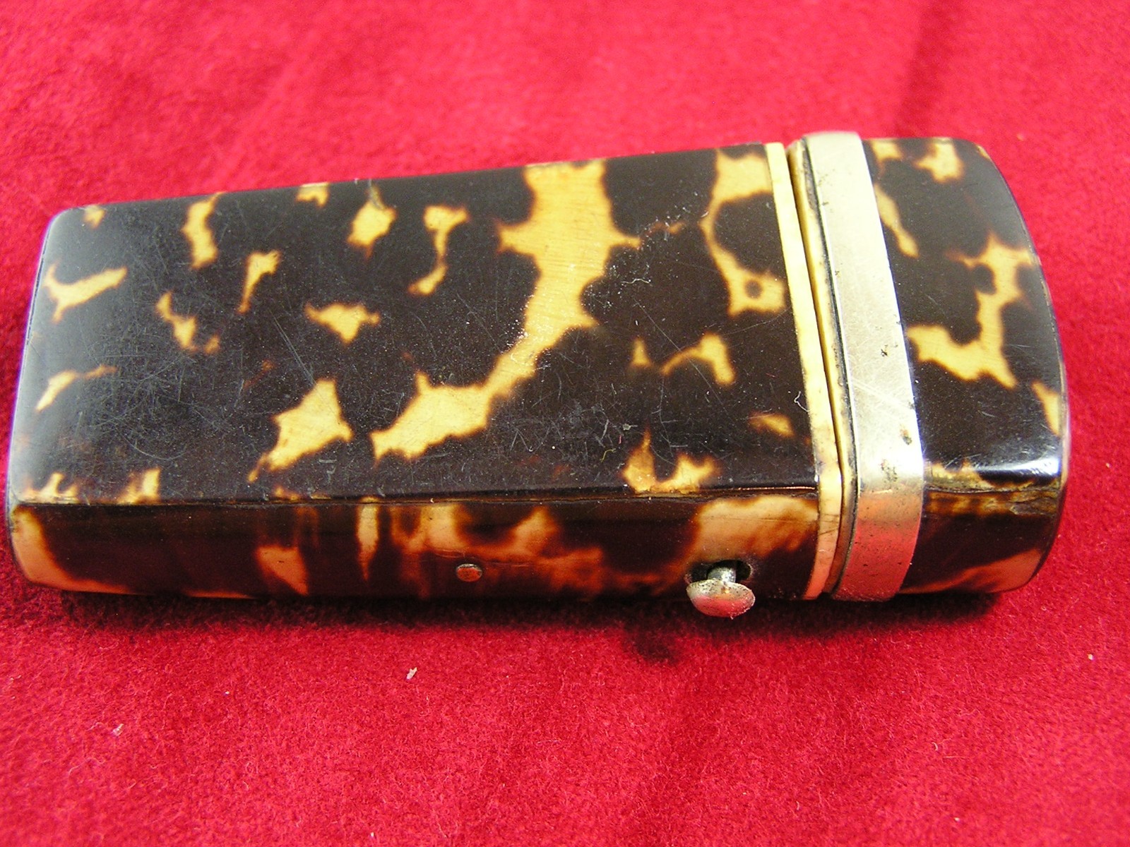 Faux Tortoiseshell Lancet Case, Bloodletting