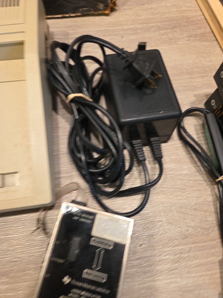 Vintage Texas Instruments Ti-99/4A (PHCOO4A) Home Computer Bundle Untested