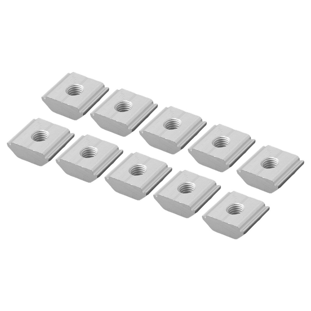 10Pcs Aluminum Solar Panel Mounting Brackets Clamp for Framed Panels PV Bracket