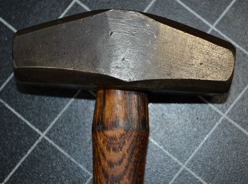BUFFALO HAMMER Co - 1# - ENGINEERS HAMMER DOUBLE FACED - PRE 1899 BOUGHT BY ATHA