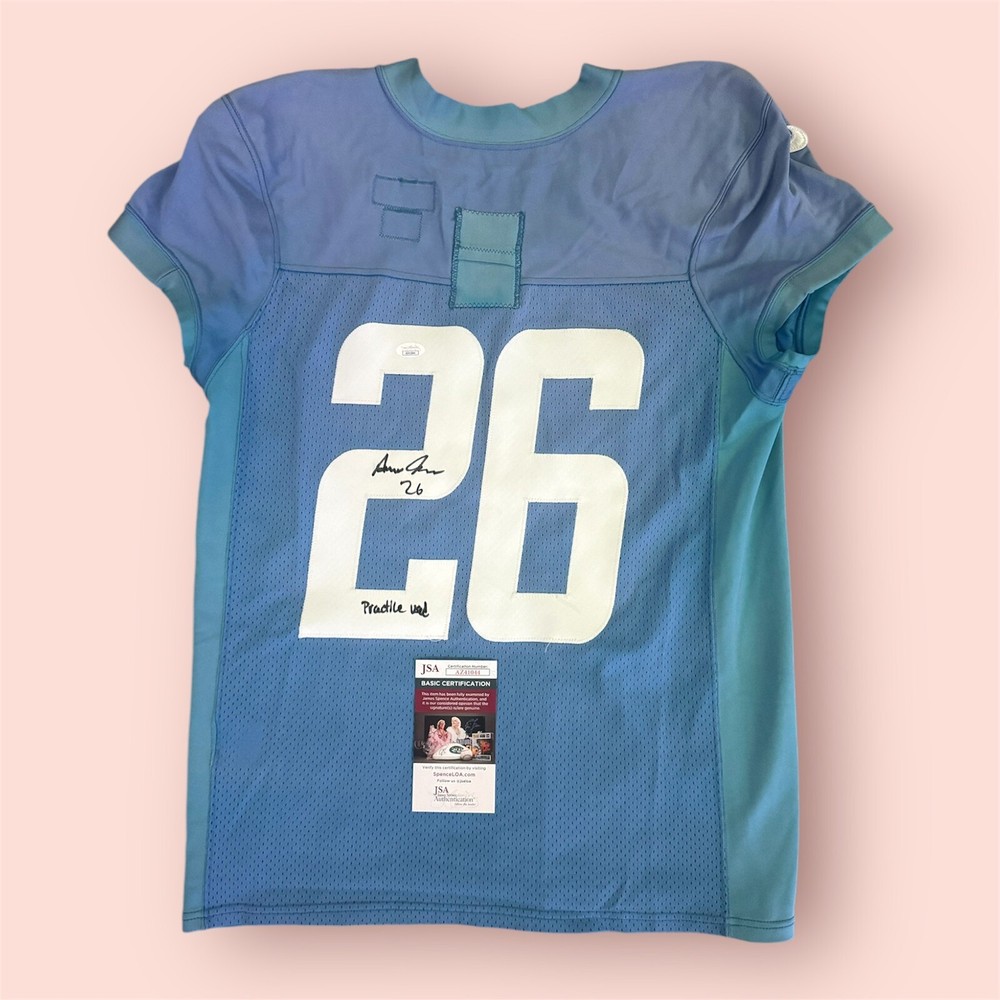 Asante Samuel Signed Autographed Practice Worn NFL Jersey “Practice Used” JSA