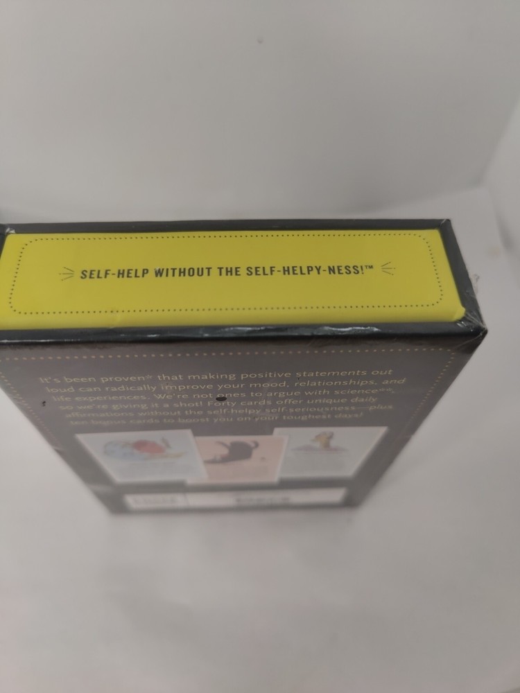 Affirmators! Self Help 50 Affirmation Card Self-helpy-ness! 50 Card Set