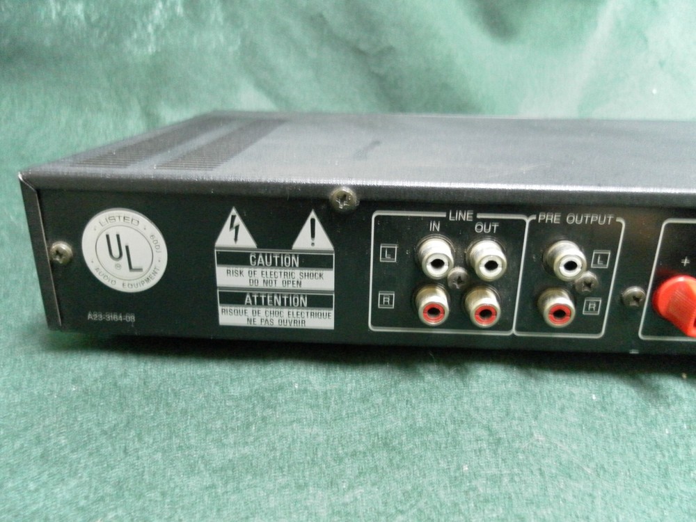 Kenwood SC-75 AV Surround Processor Dolby rear speaker amplifier