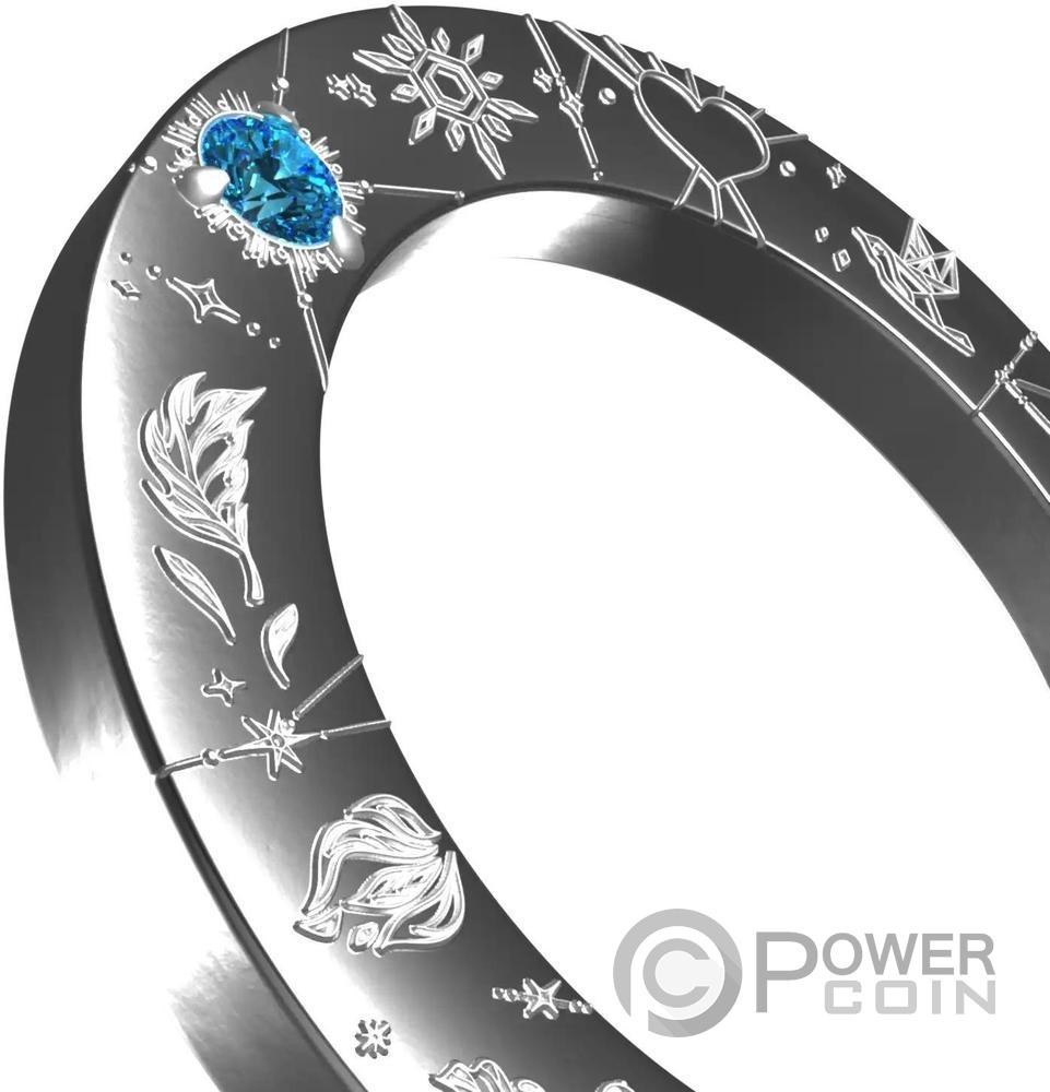 CIRCLE OF LUCK Pendant Silver Coin 1$ Liberia 2026