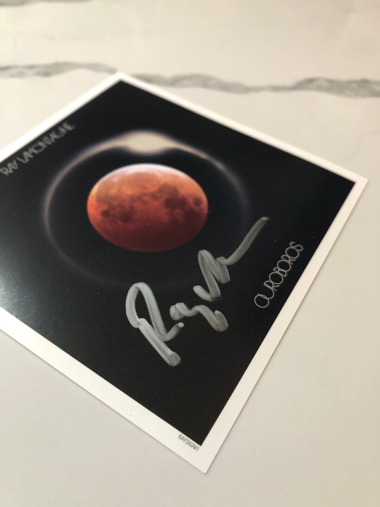 Signed / Autographed Ray Lamontagne “Ouroboros“ Insert + Just Opened CD