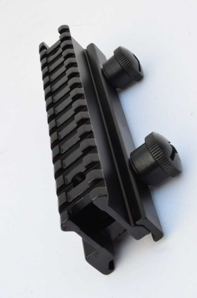 1" Inch Riser Scope Mount Rifle Picatinny Riser high-profile see through
