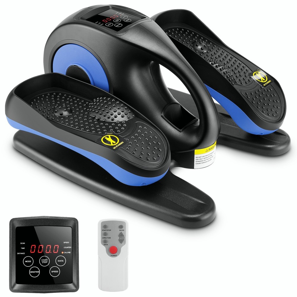 Under Desk Elliptical Machine Compact Elliptical Trainer w/Remote Control Quiet⭐