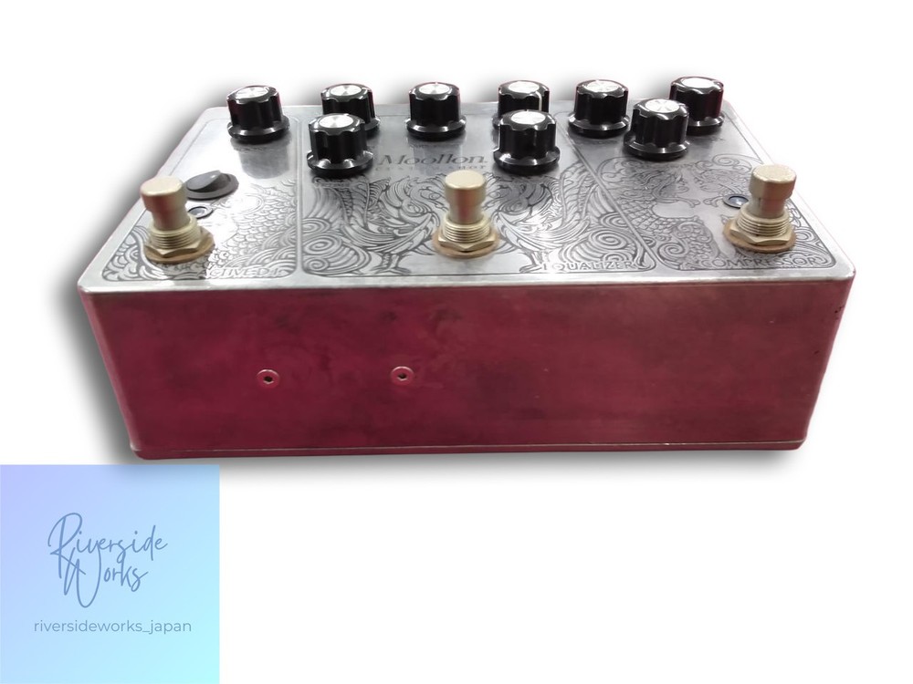 MOOLLON CUSTOM 3PLUS Effect Pedal Custom Design JP