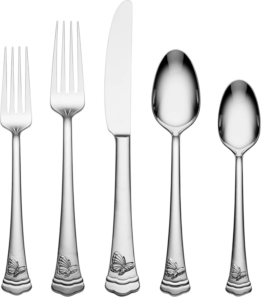 Butterfly Meadow 2pc Serving Set White 0.84 LB