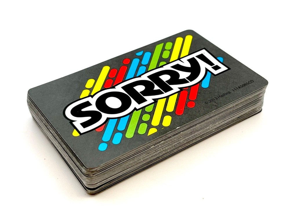 Sorry Game Complete Card Deck Replacement Set - Gray Back NEW Sealed 2013 - 2020