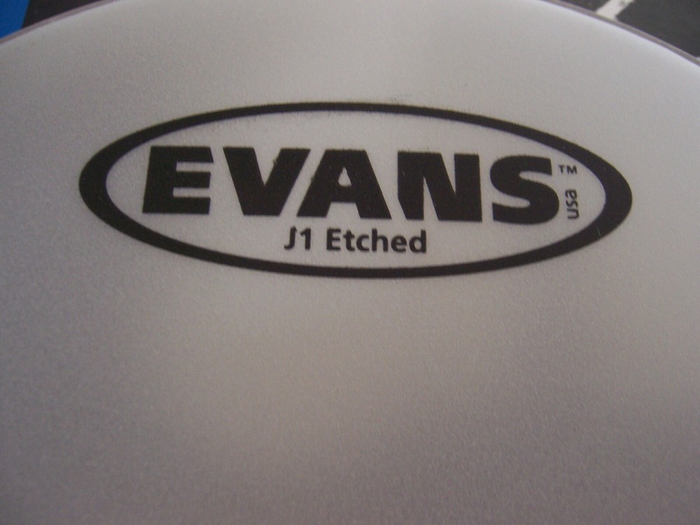 8" Evans E08J1 J1 Etched Single Ply Drumhead
