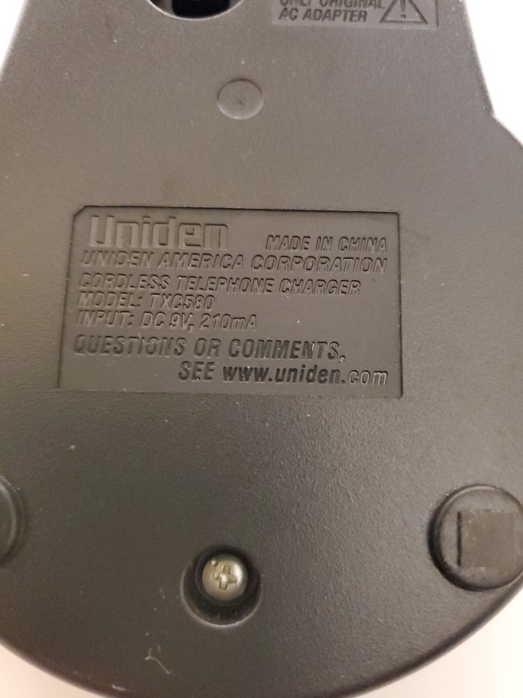 Uniden Phone Base ONLY Model TXC580 Replacement Part