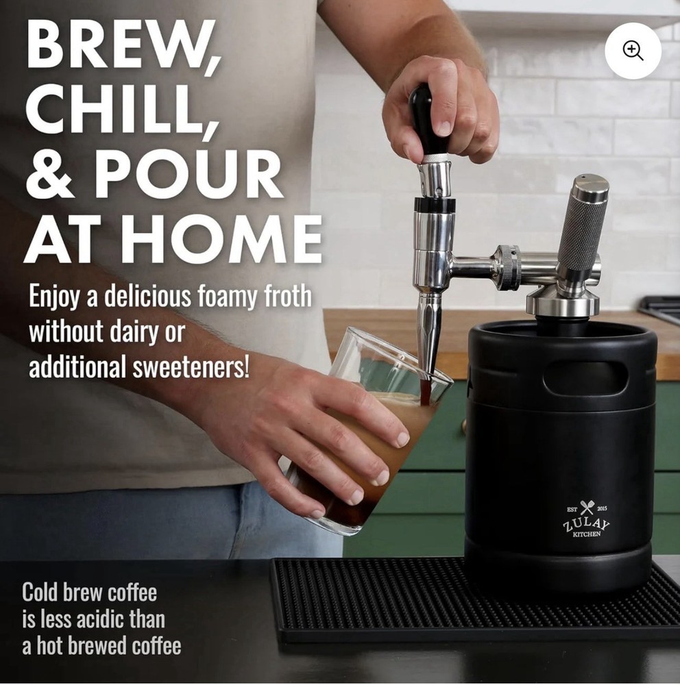 Cold Brew Coffee Maker 64oz/2Qt