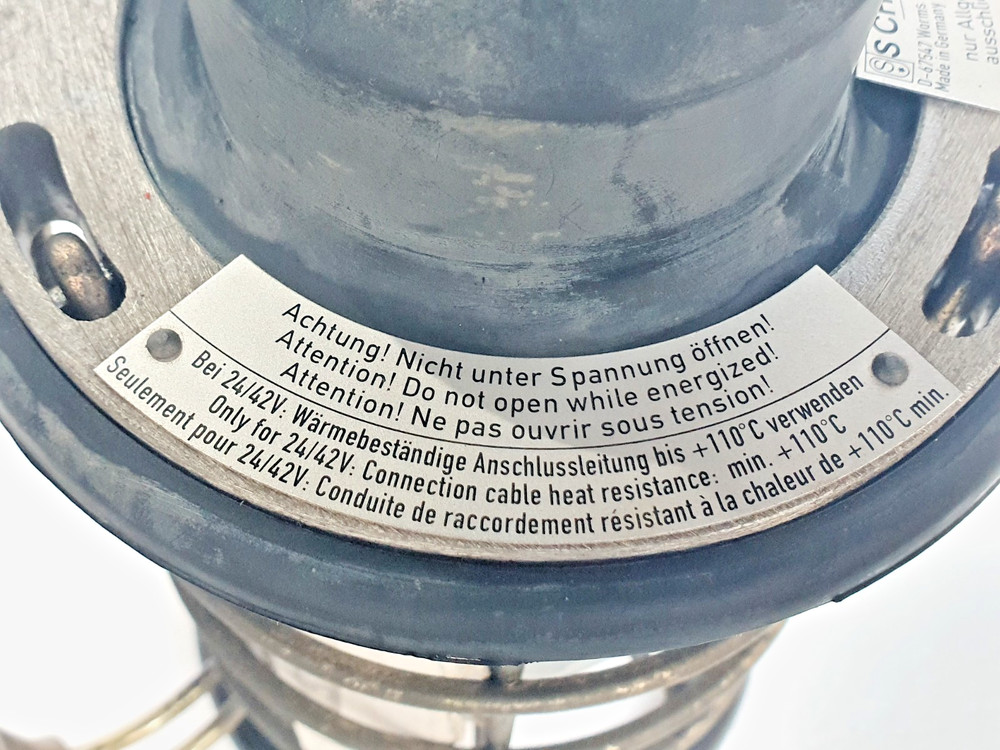 SCHUCH e8310 Explosion Proof Hand Lamp Atex Drop Light Ex # NEW