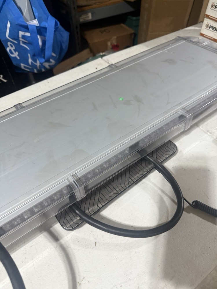 LED Equipped Light bar 36” Emergency Strobe Light White