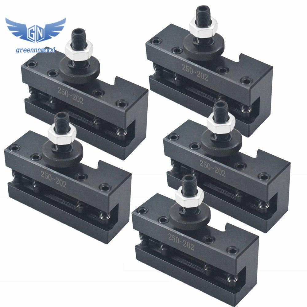 5Pcs BXA #2 250-202 Quick Change Turning Facing & Boring Tool Post Holder