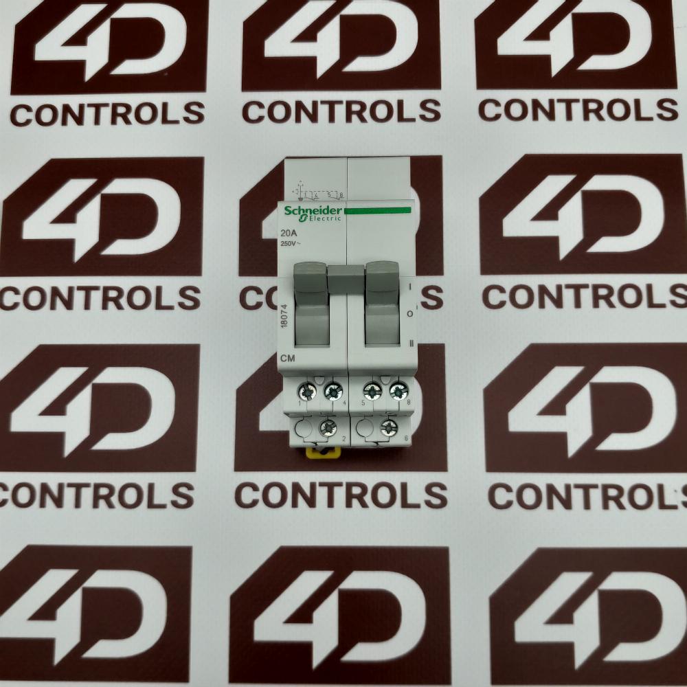18074 | Schneider | Selector Switch, 3 Position, 20A, 250VAC, No Box