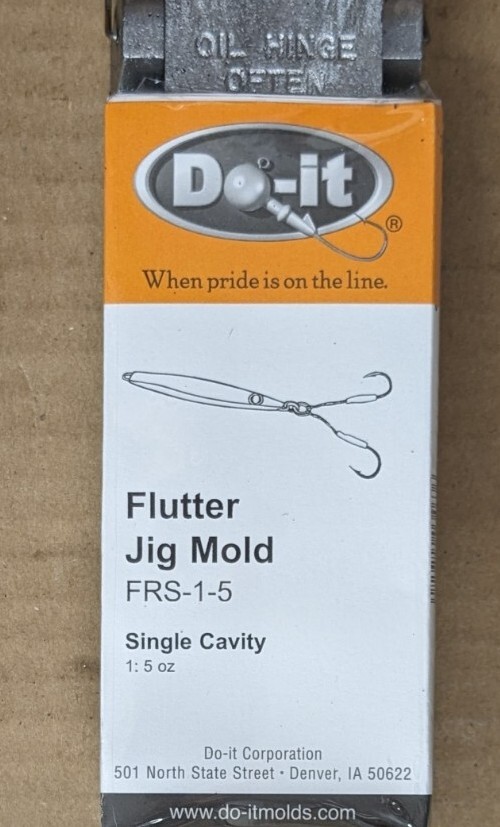 Do-It D3463 Flutter Jig Mold 5 Oz. (Single Cavity)
