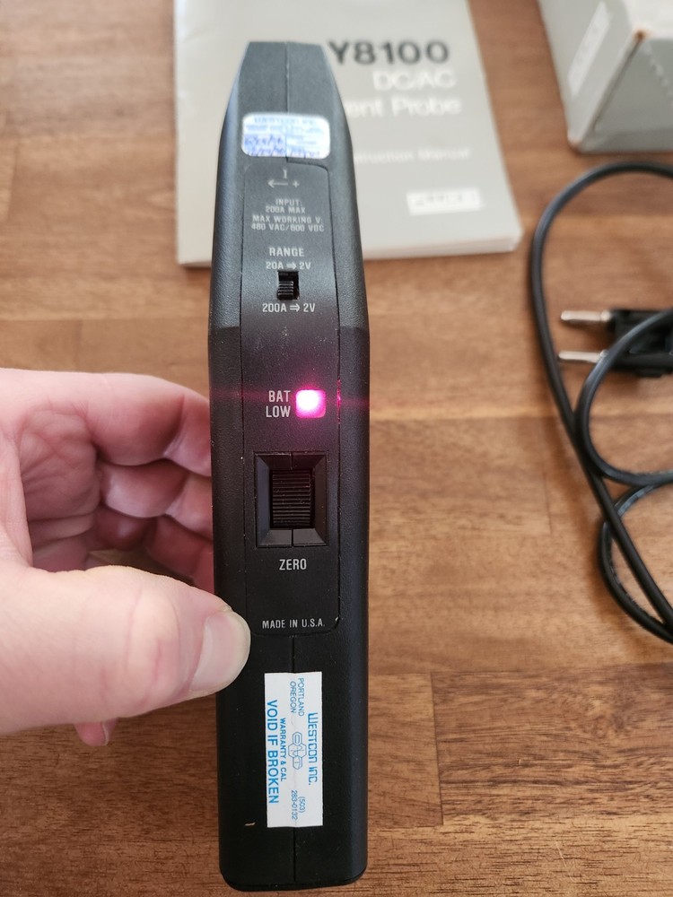 Y8100 Fluke DC/AC Current Probe