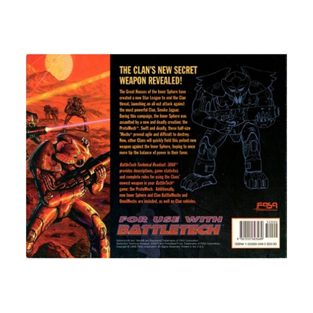 FASA Battletech Technical Readout 3060 Fair