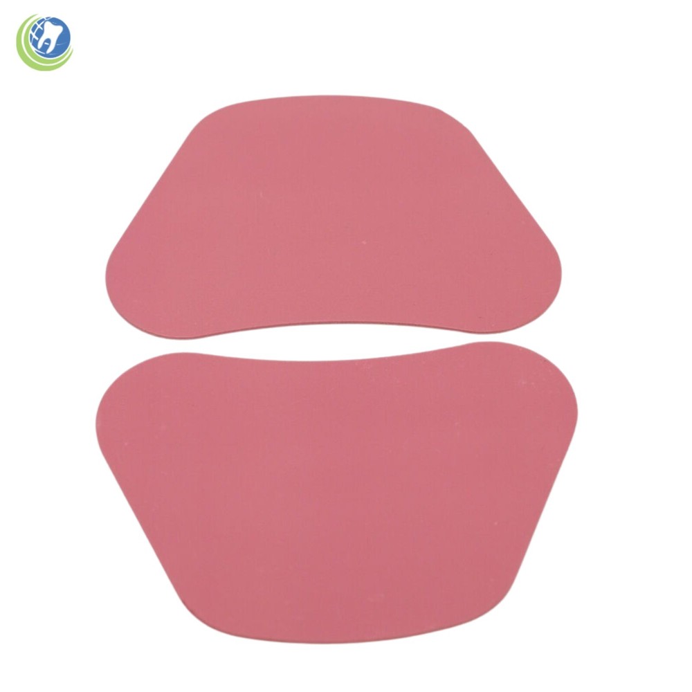 Dental Lab Shellac Base Plates Upper Single Thickness Pink Bite Registration 100