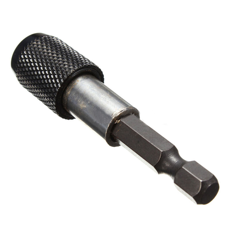 3pcs 1/4 60mm Hex Shank Quick Release Drill Screwdriver Locking Bit Holder