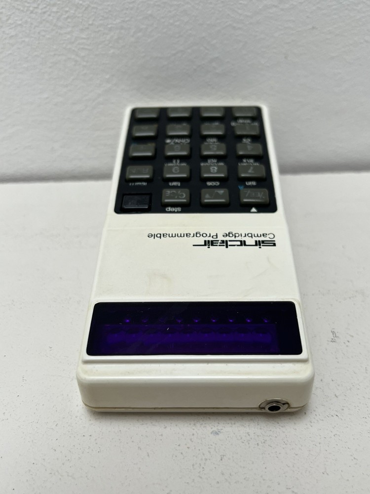 Rare Sinclair Cambridge Programmable Calculator. Working - see description