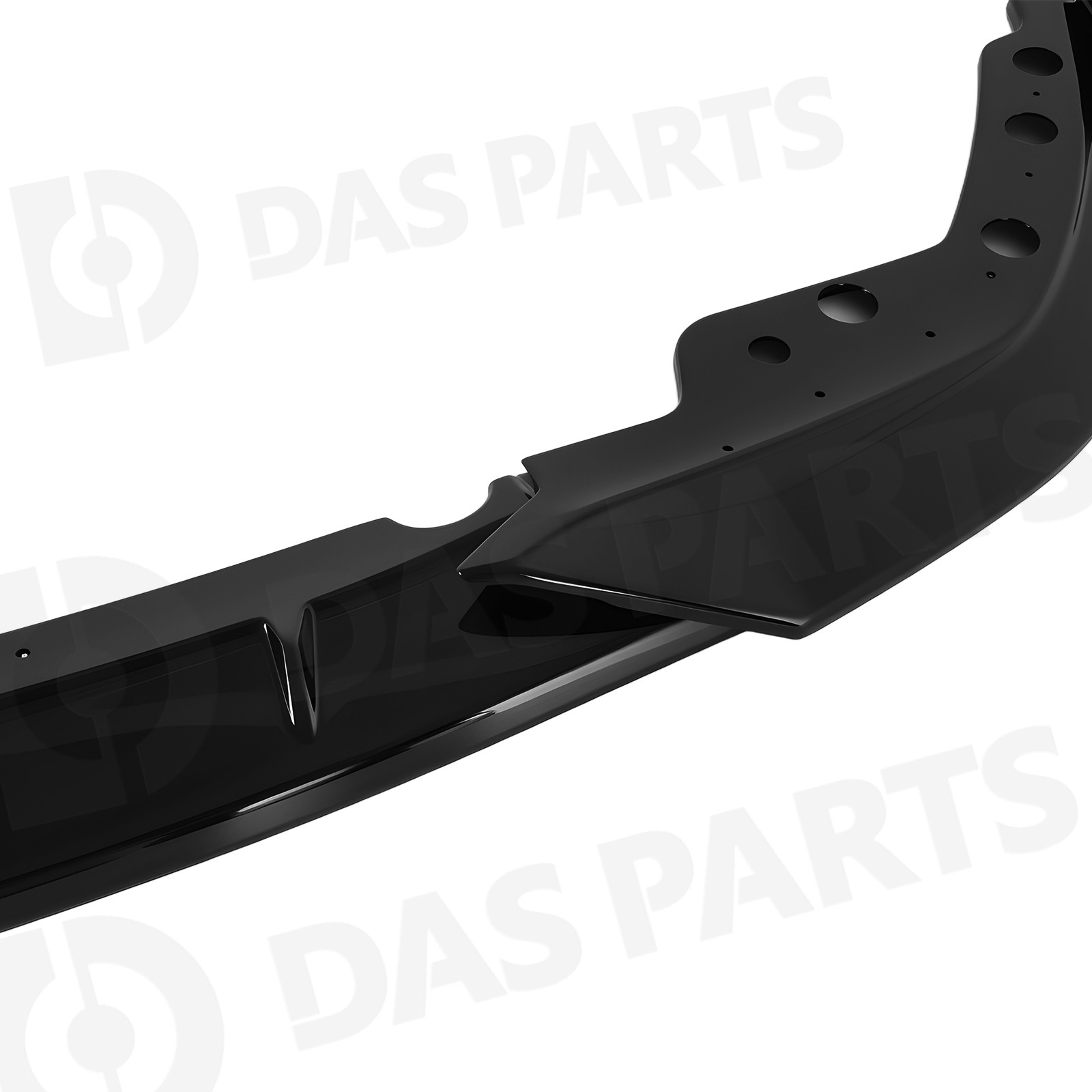 For 2019-2022 BMW G20 330i M Sport M340i GT Style Front Bumper Lip Glossy Black