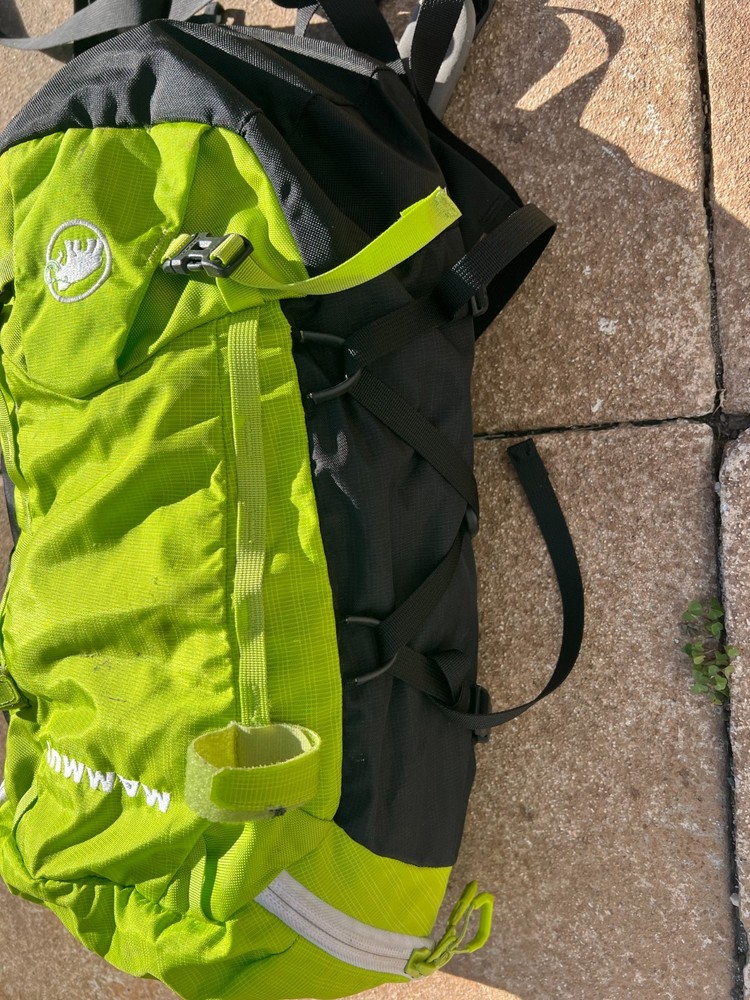 Mammut Lime Green Backpack