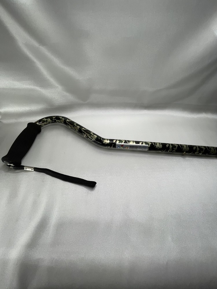 NOVA Designer Offset Handle Cane, Camouflage
