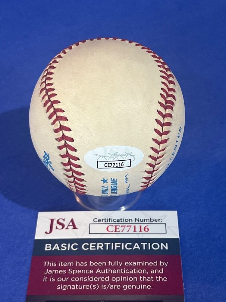 Al Dark Signed ROA Ball Baseball JSA CE77116