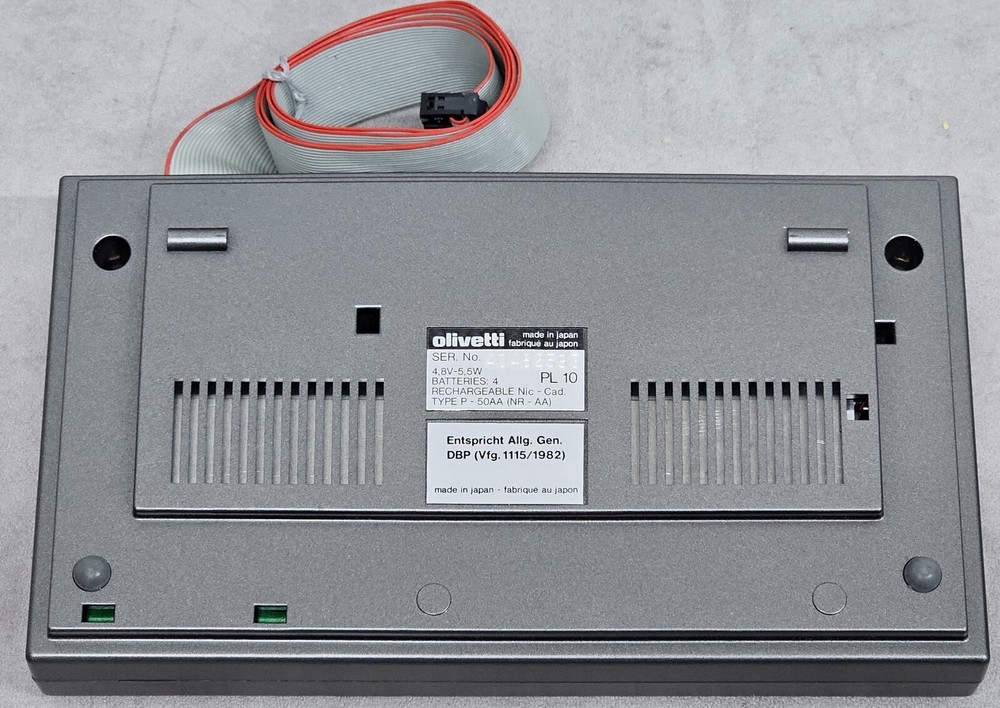 Olivetti Micro Plotter PL 10