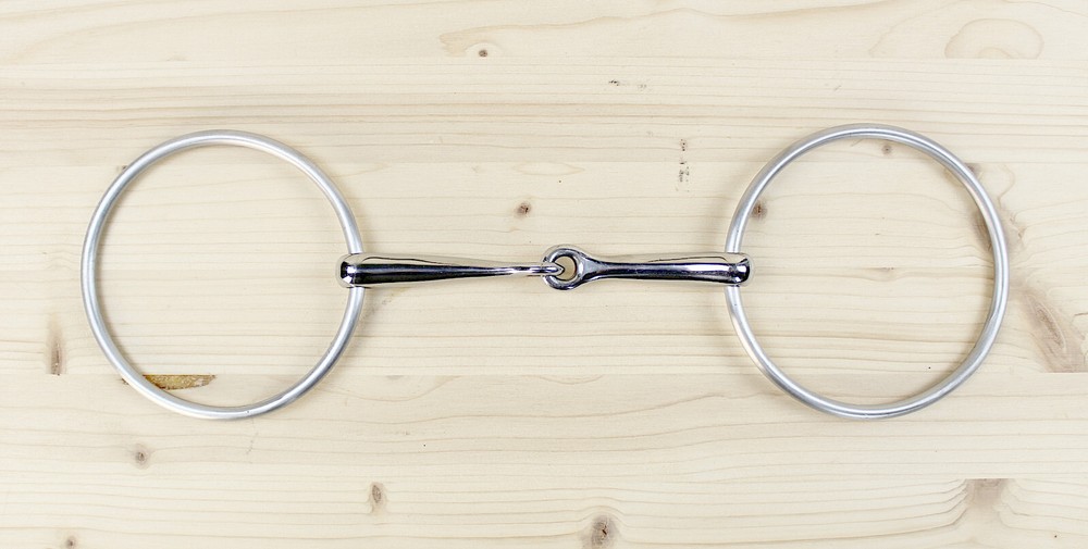 Fillet With Large Snaffle Bit Big Rings