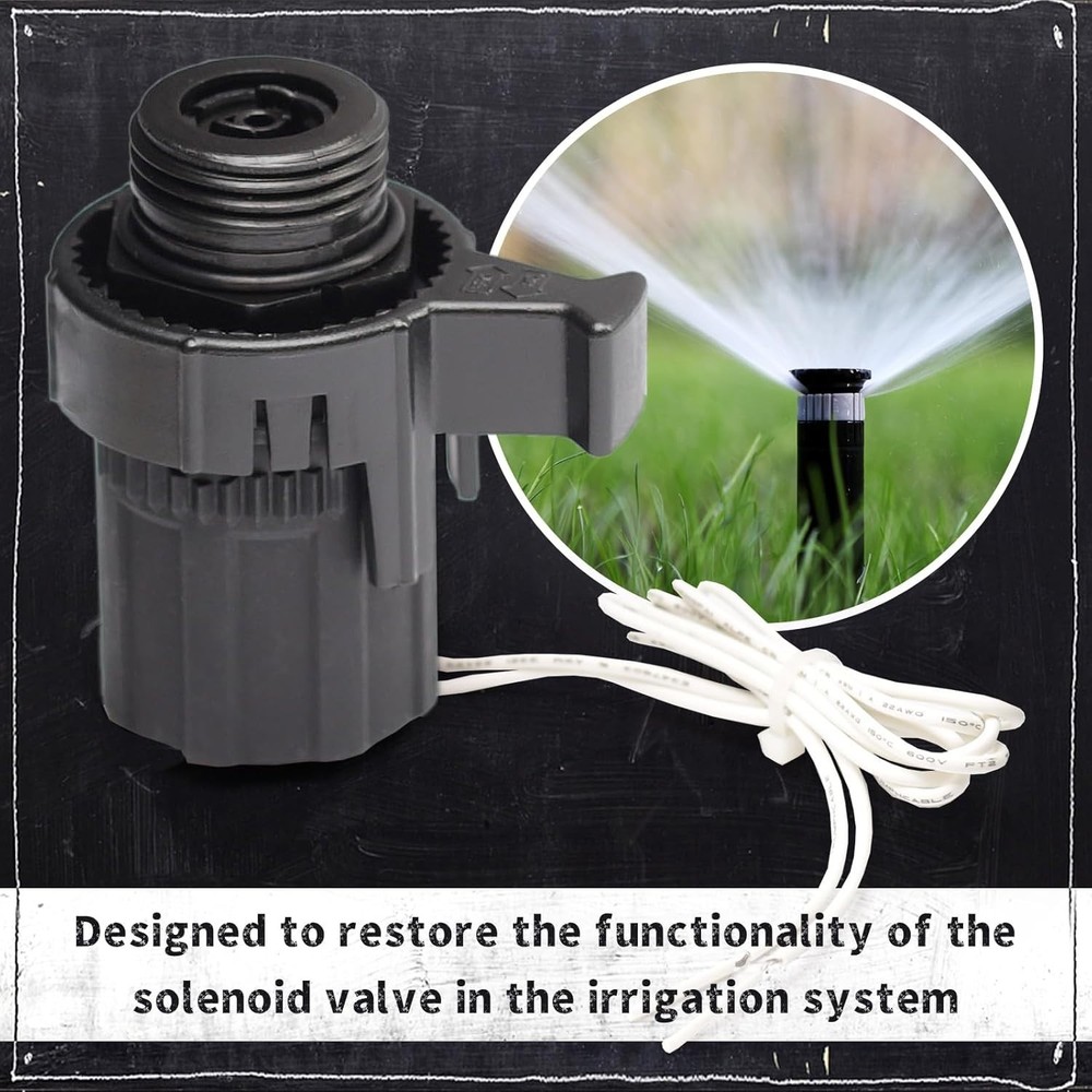 Restore Your Sprinkler Functionality with 2 Pack Solenoid Repair Kit Components