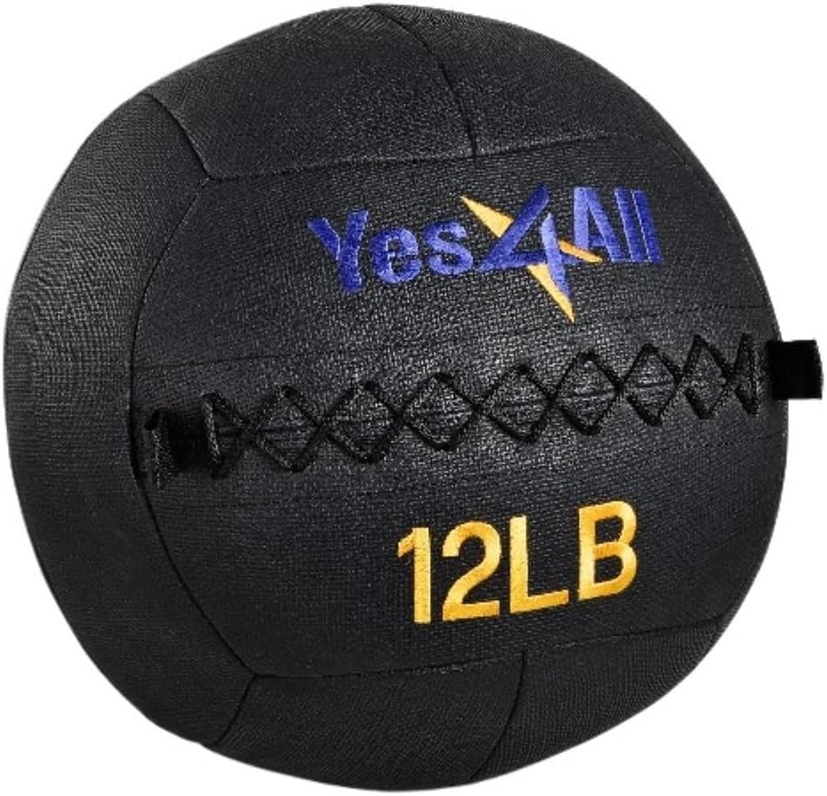 Wall Ball, Soft Leather Weighted Iron Sand Ball for Dynamic Multifunctional E...