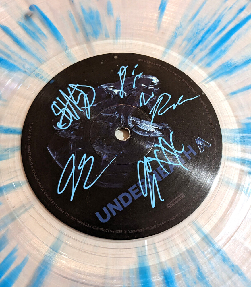 CODE ORANGE signed UNDERNEATH LP RECORD kids METALCORE jami morgan + 4 COA