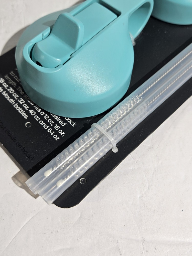 The Mass Wide Mouth Straw Lid - Mint
