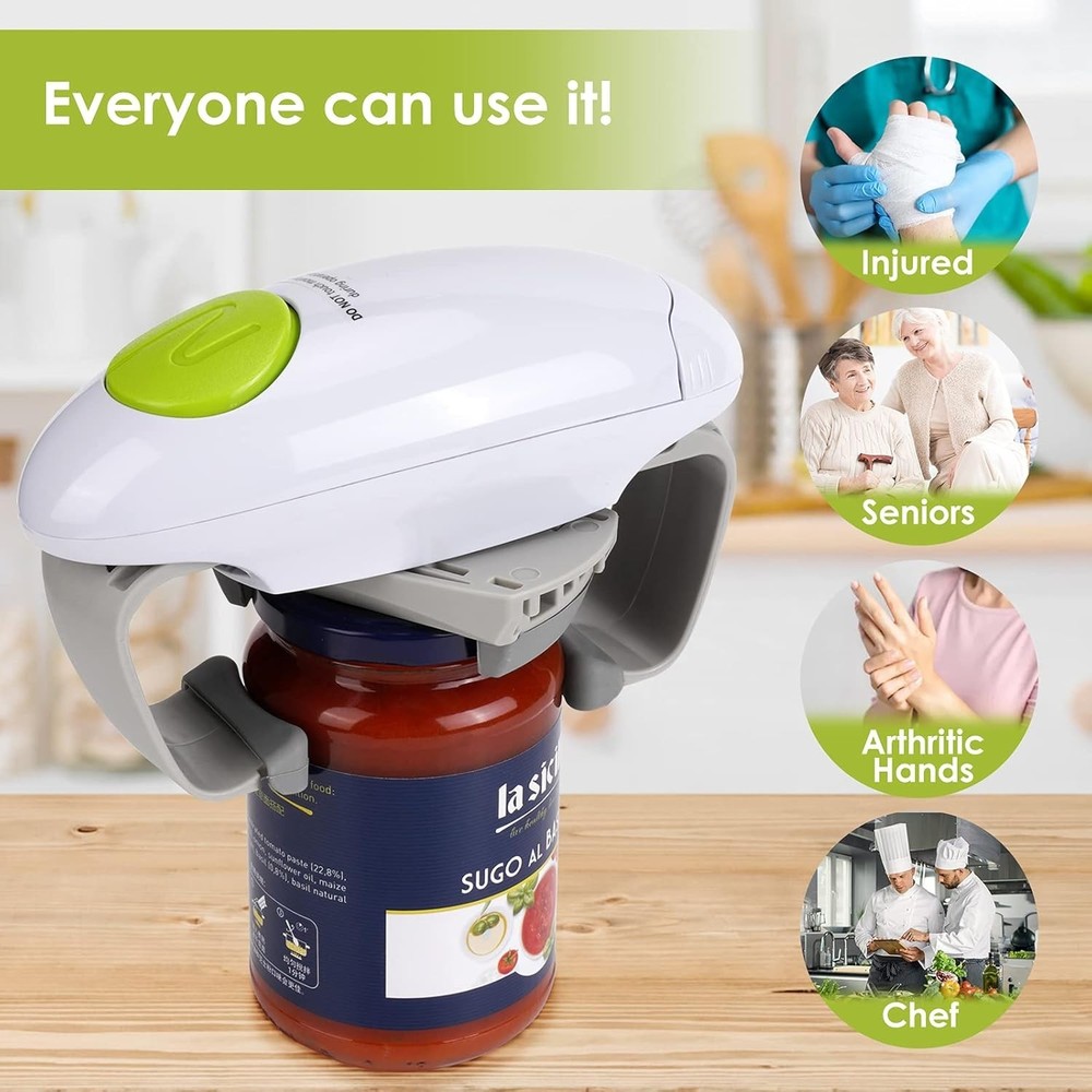 Automatic Jar Opener - Strong Stainless Steel