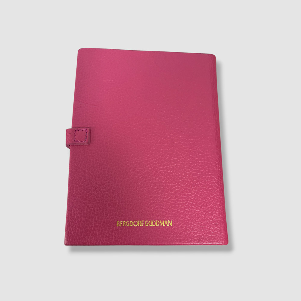 Graphic Image x Bergdorf Goodman Pink Leather Diary