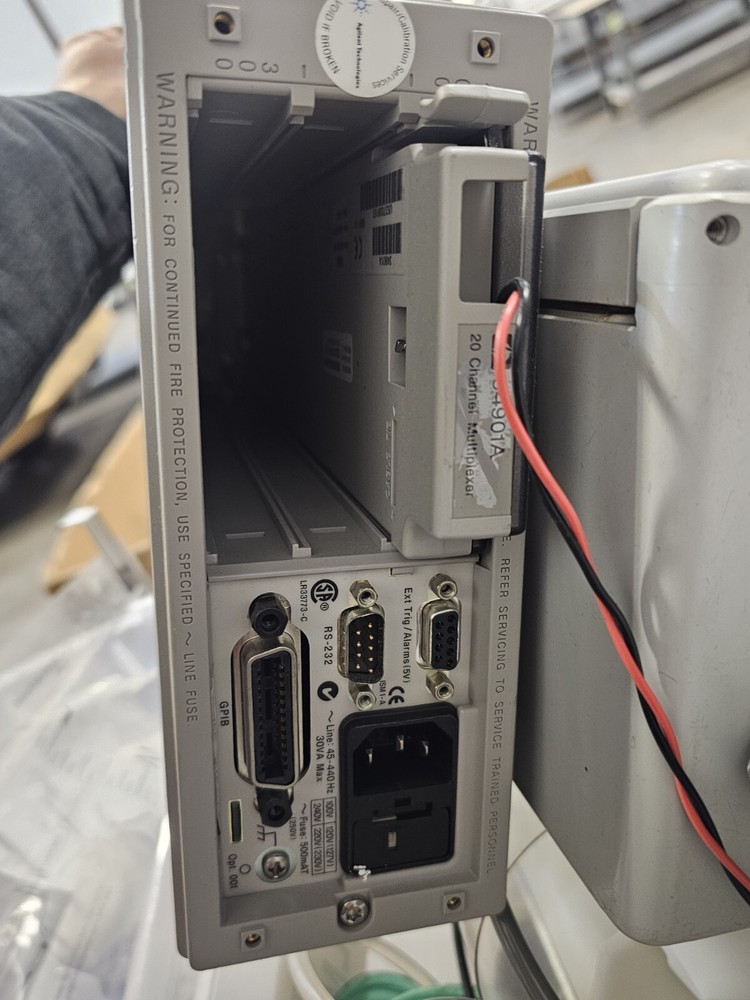 Agilent 34970A Data Acquisition/ Data Logger Switch Unit Used