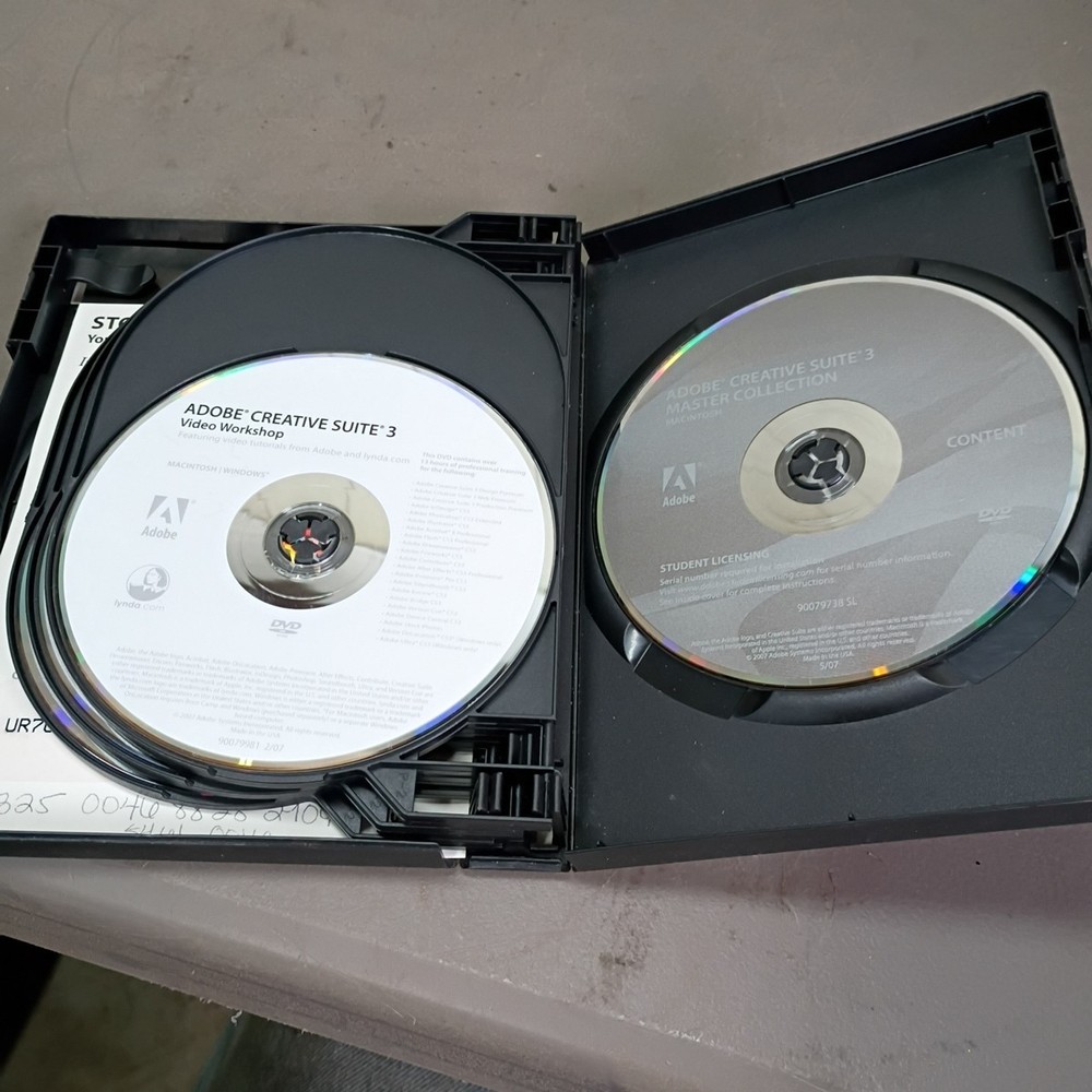 Adobe Creative Suite 3 Master Collection Mac Windows