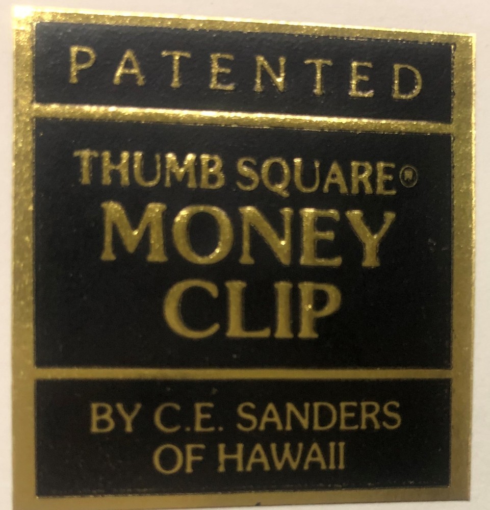 Thumbsquare Solid Brass Money Clip