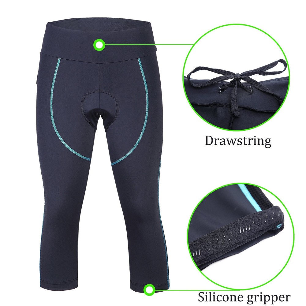 womens Capri Small Blueline 3/4tights