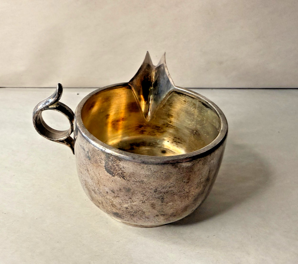 Vintage MMA Gorham Silverplate Roman Trulla First Century BC Reproduction