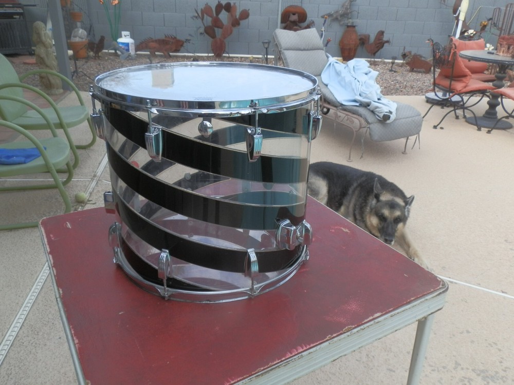 70' LUDWIG 18" FLOOR TOM,C PATTERN RARE FINISH